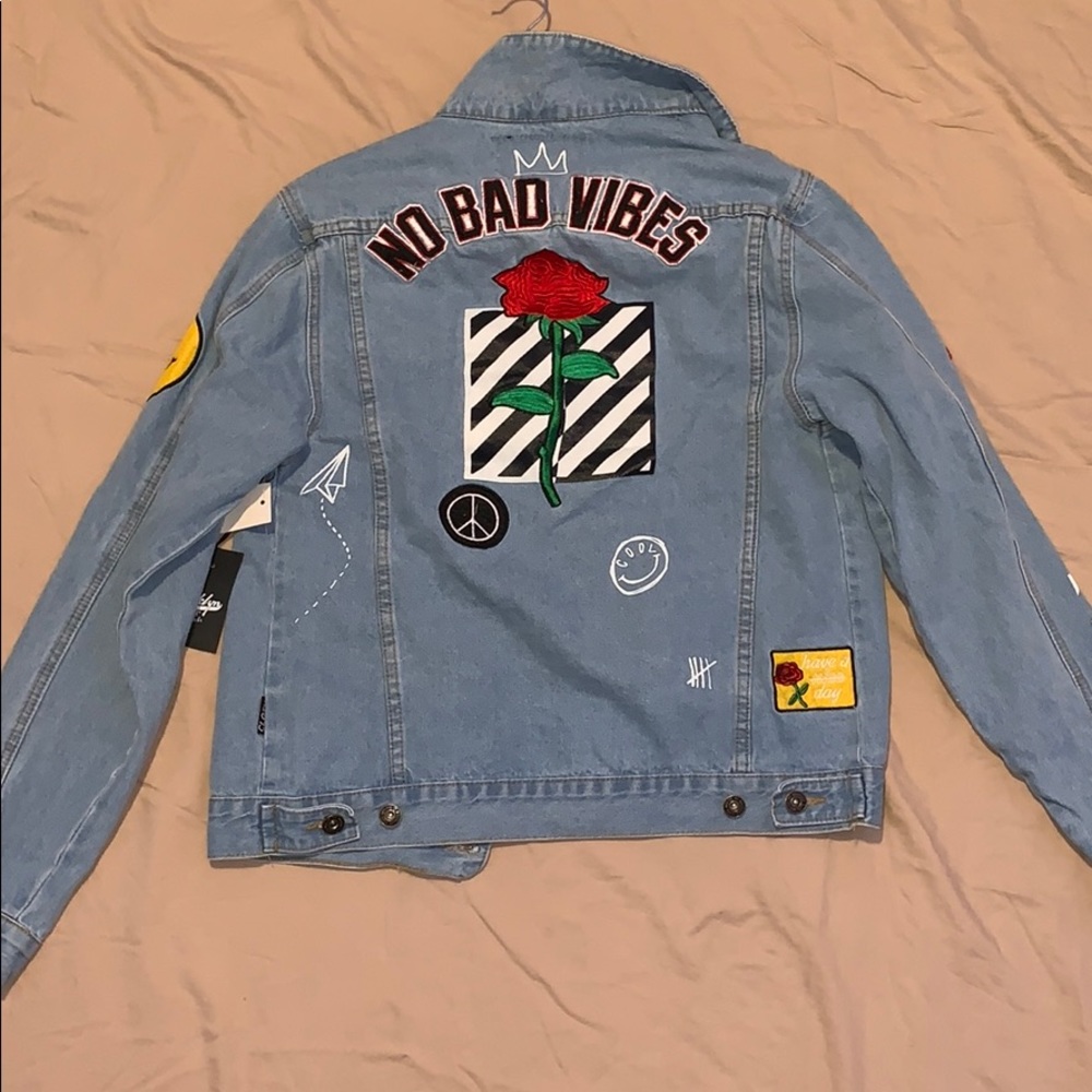 Patchwork Jean Jacket - Picture 2 of 2